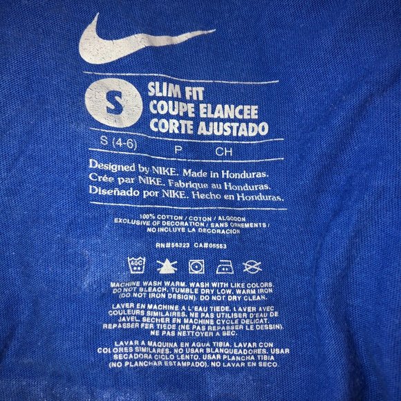 Women's Rise Up UF University of Florida Gator Basketball Blue T-Shirt Sz S - Picture 3 of 3